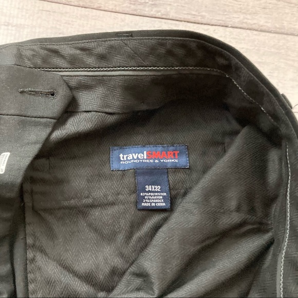 Travel smart roundtree & York black dress pants - Picture 2 of 11